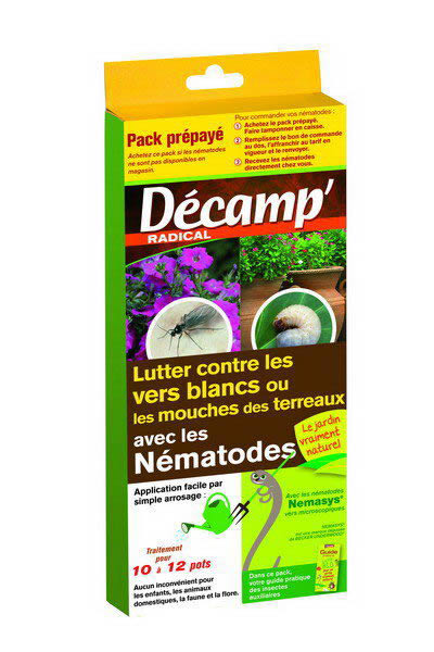 Edialux Nema-T-Bag Pot Plant mouches du terreau 8 pièces